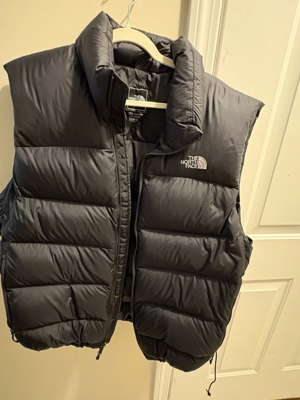 The North Face Black Quilted Down Vest